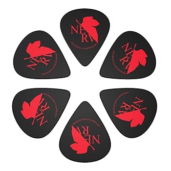 Amazon.co.jp: Guitar Picks, Neon Genesis Evangelion NERV EVA